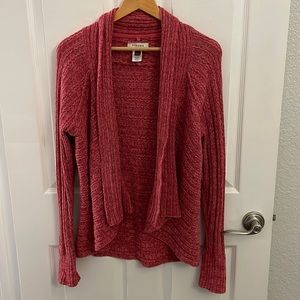 Sonoma Open Front Thick Knit Cardigan